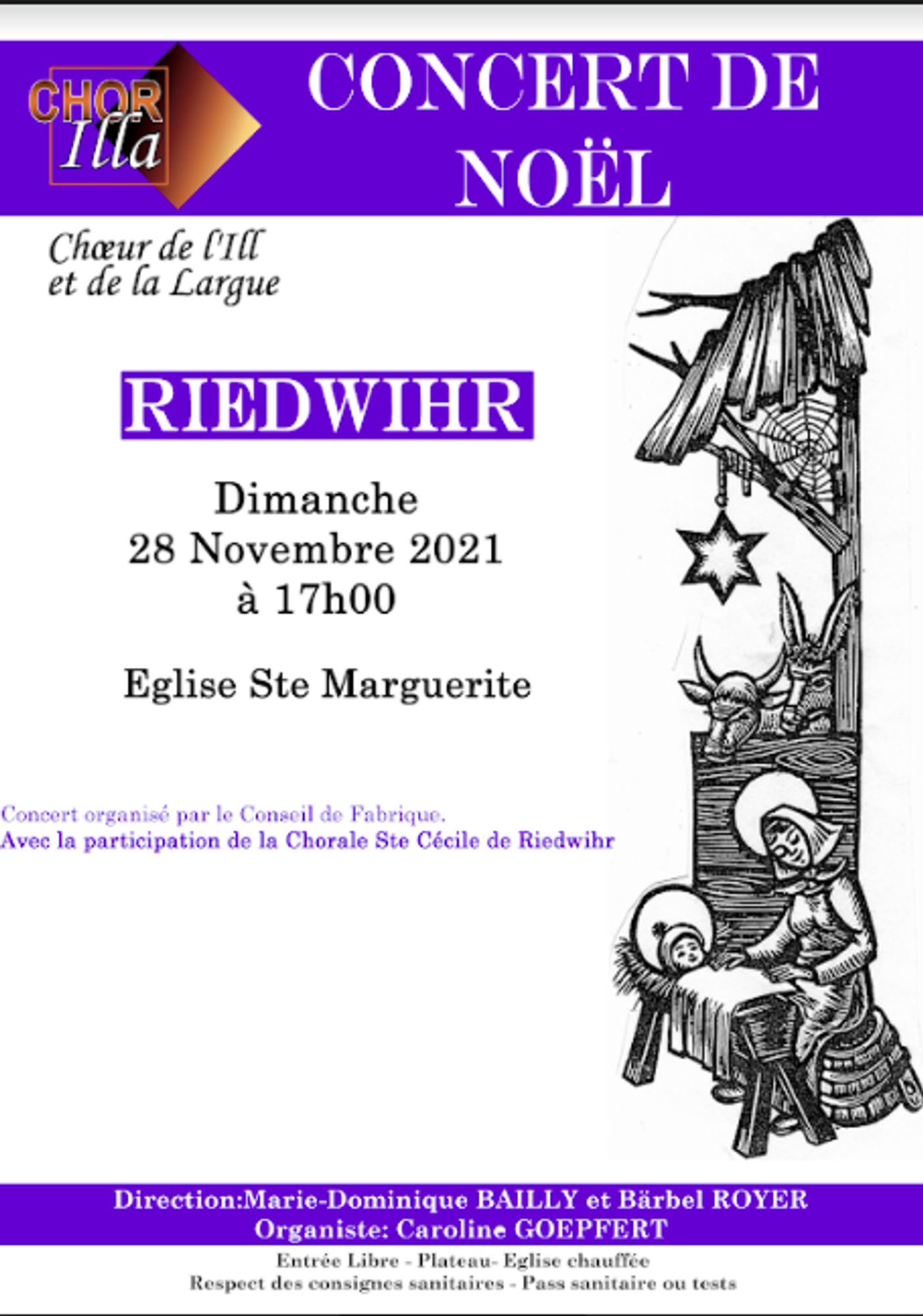 Concert de Noel à Riedwihr